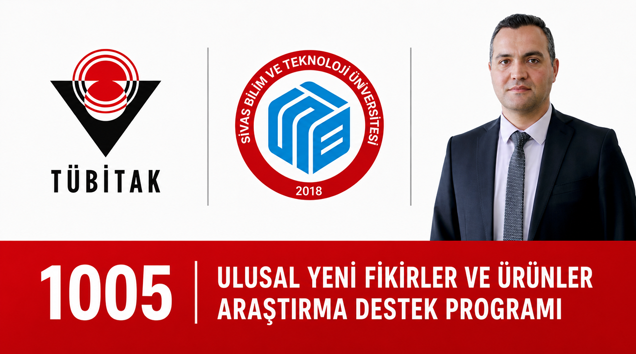 TÜBİTAK 1005 Projesi Desteklenmeye Hak Kazandı